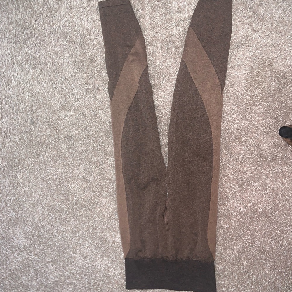 Brown leggings